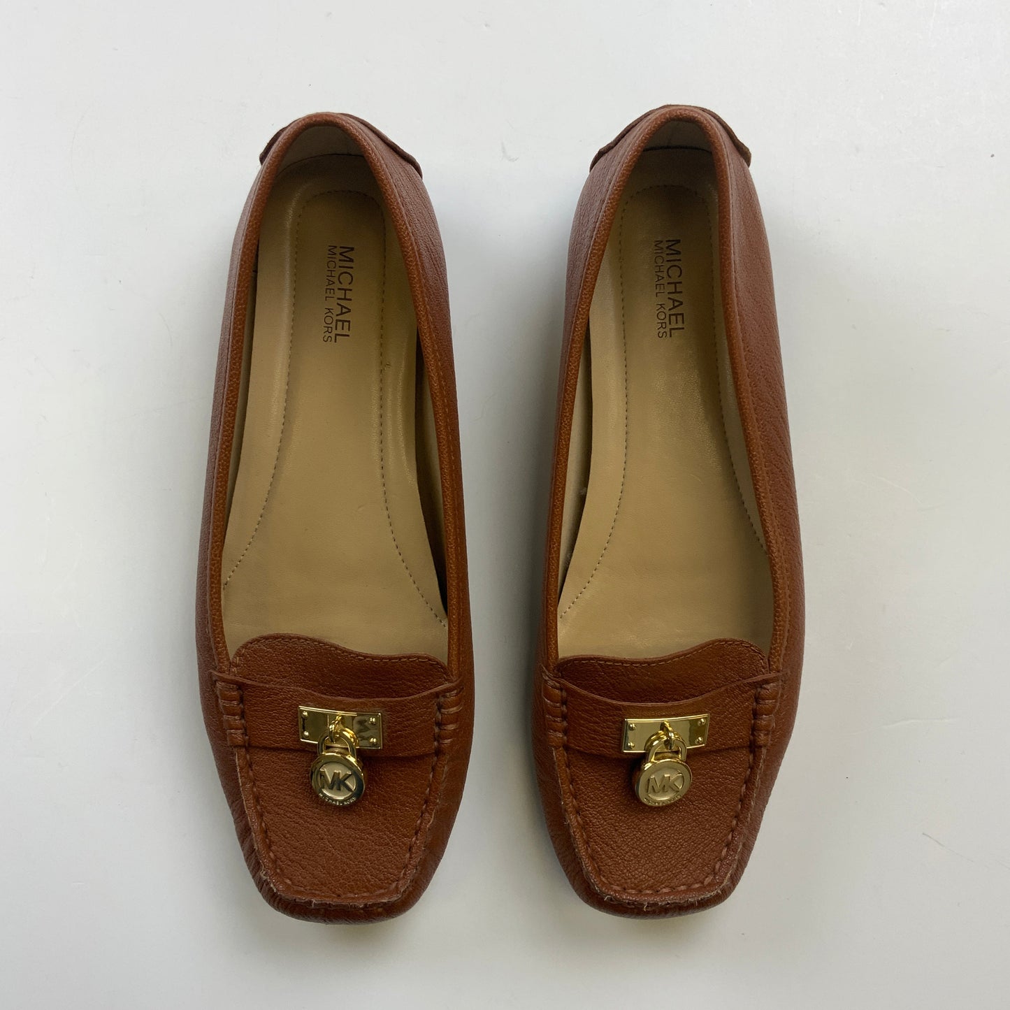 Shoes Flats By Michael By Michael Kors In Tan, Size: 7.5