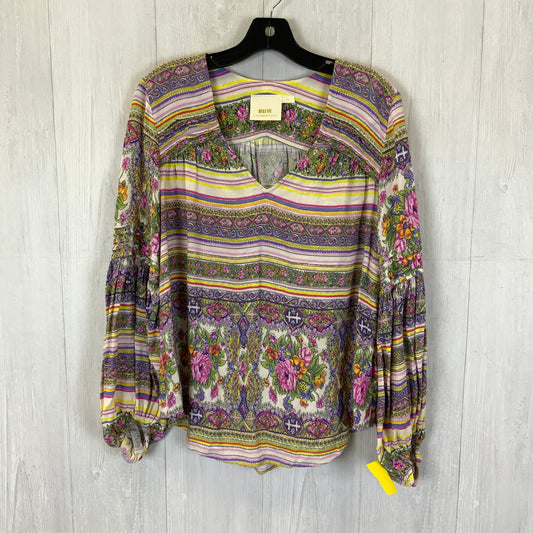 Top Long Sleeve By Maeve In Multi-colored, Size: S