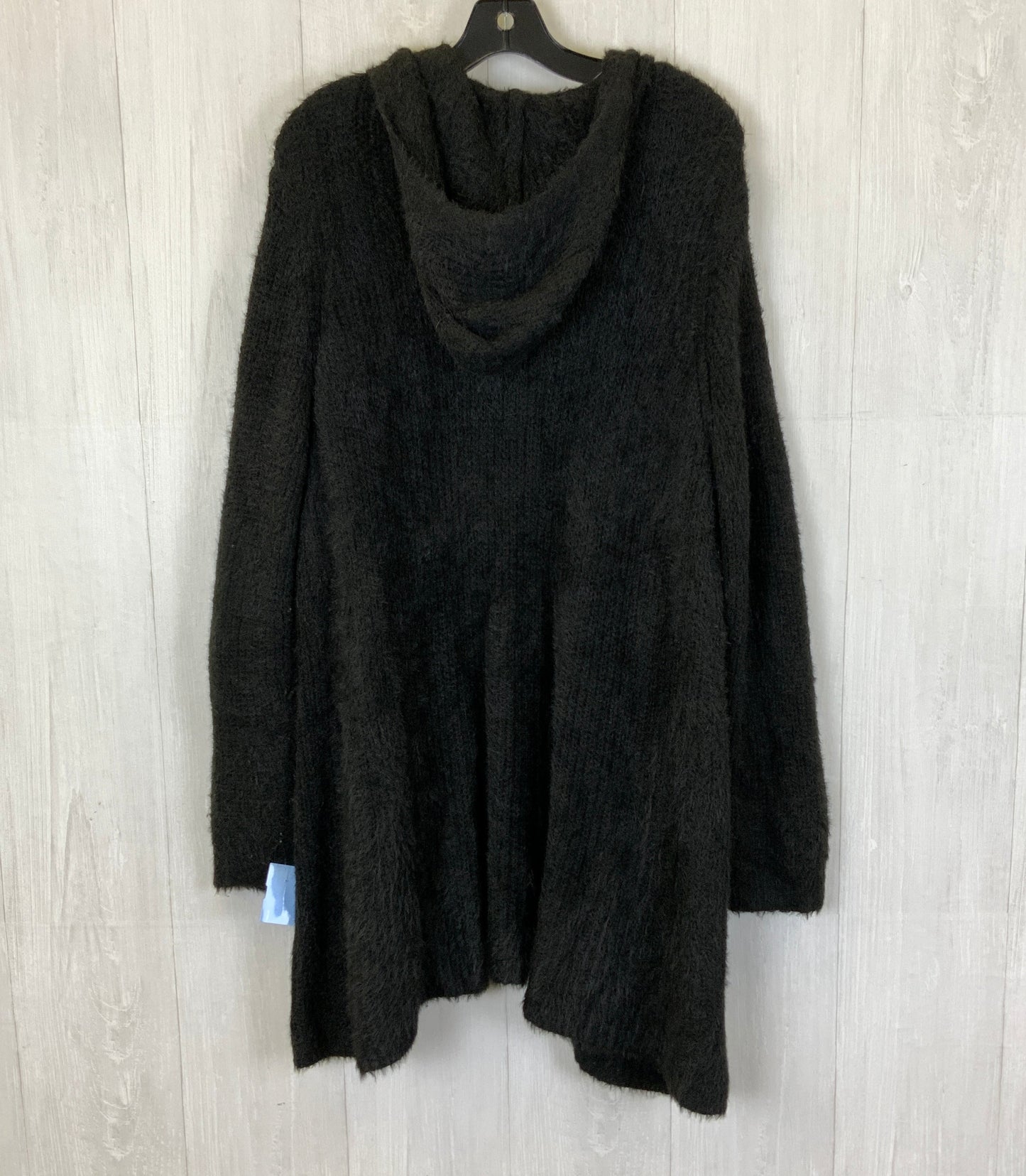 Sweater Cardigan By No Boundaries In Black, Size: 3x