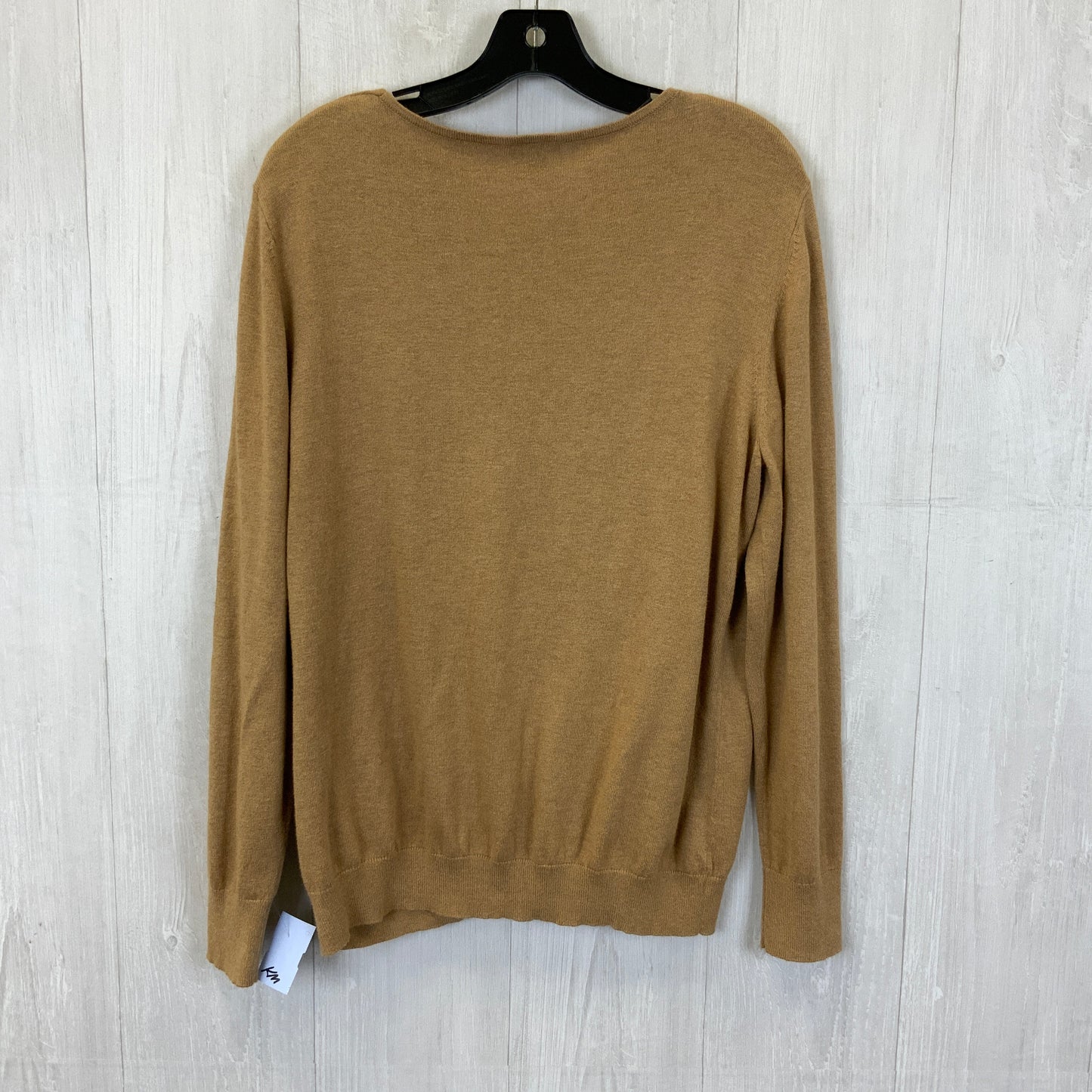 Sweater By Ann Taylor In Tan, Size: Xl