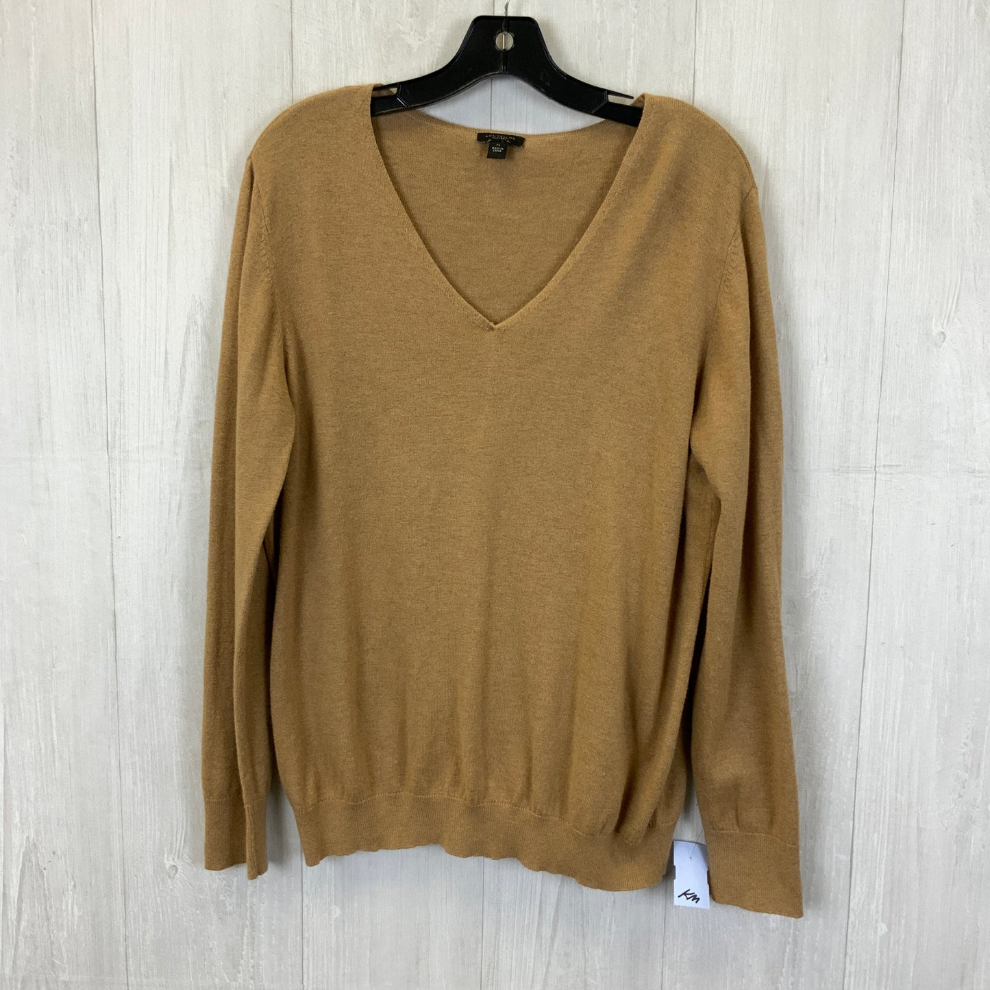 Sweater By Ann Taylor In Tan, Size: Xl