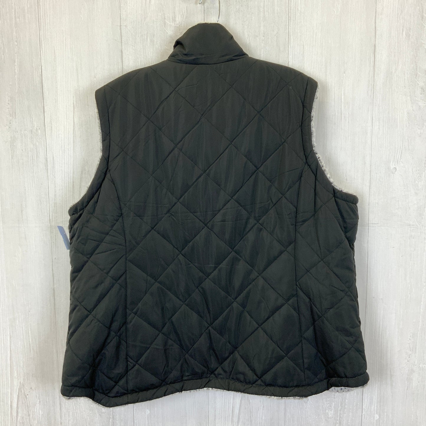 Vest Puffer & Quilted By Free Country In Black, Size: Xl