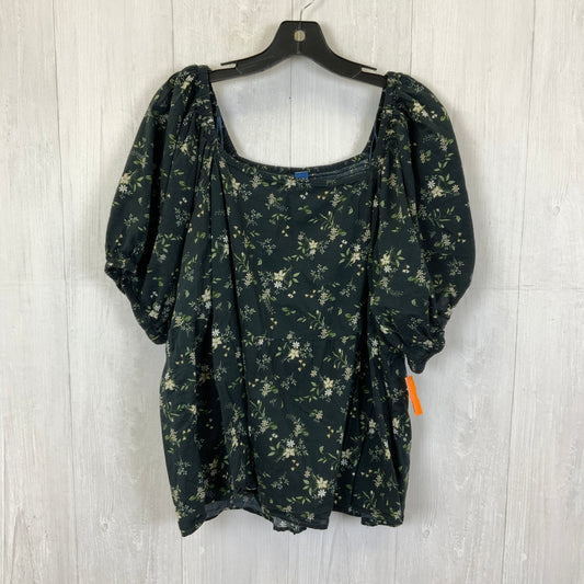 Top Short Sleeve By Old Navy In Green, Size: 3x