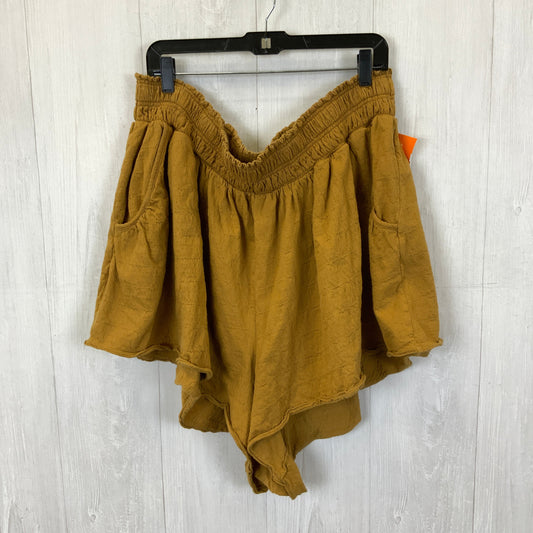 Shorts By Daily Practice By Anthropologie In Yellow, Size: 3x