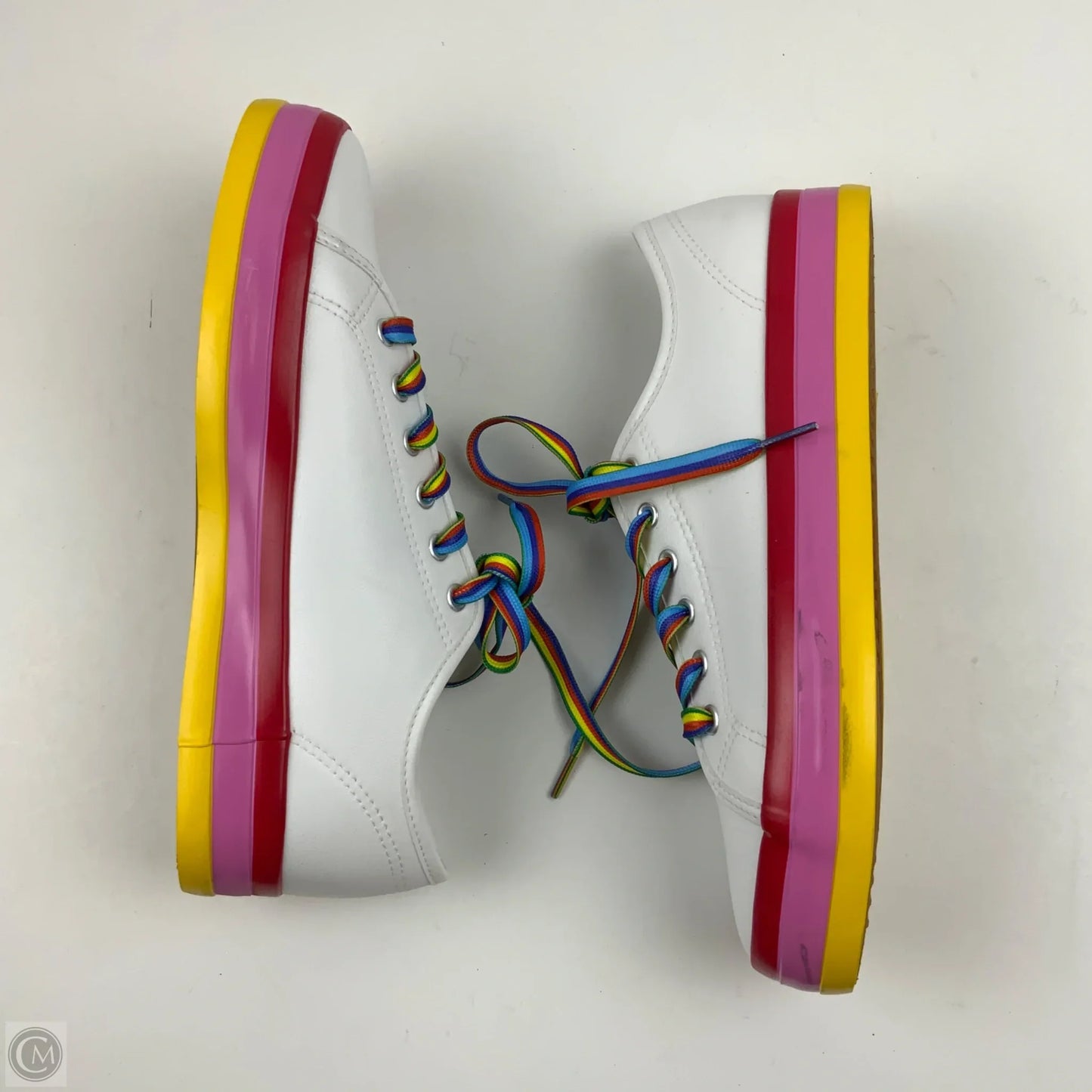 Shoes Sneakers By Clothes Mentor In Rainbow Print, Size: 11