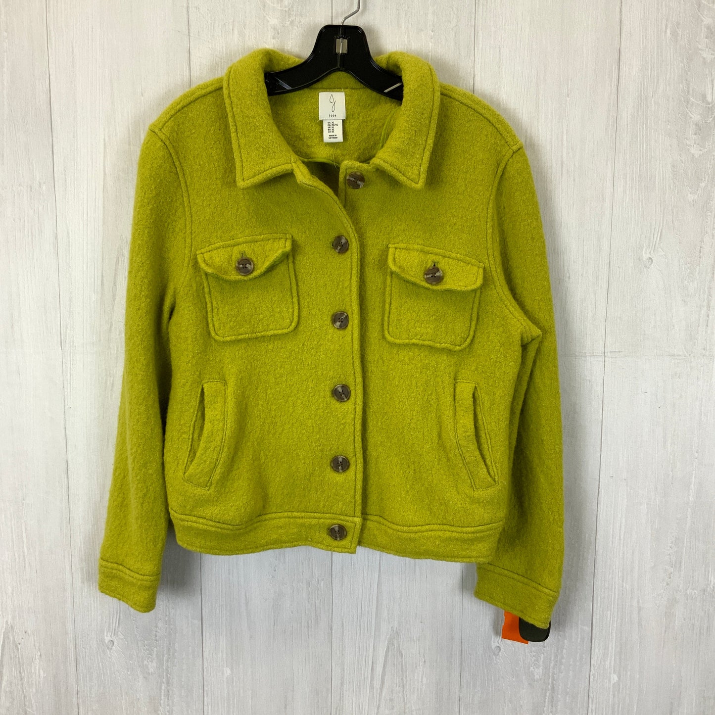 Jacket Other By Joie In Chartreuse, Size: Xl