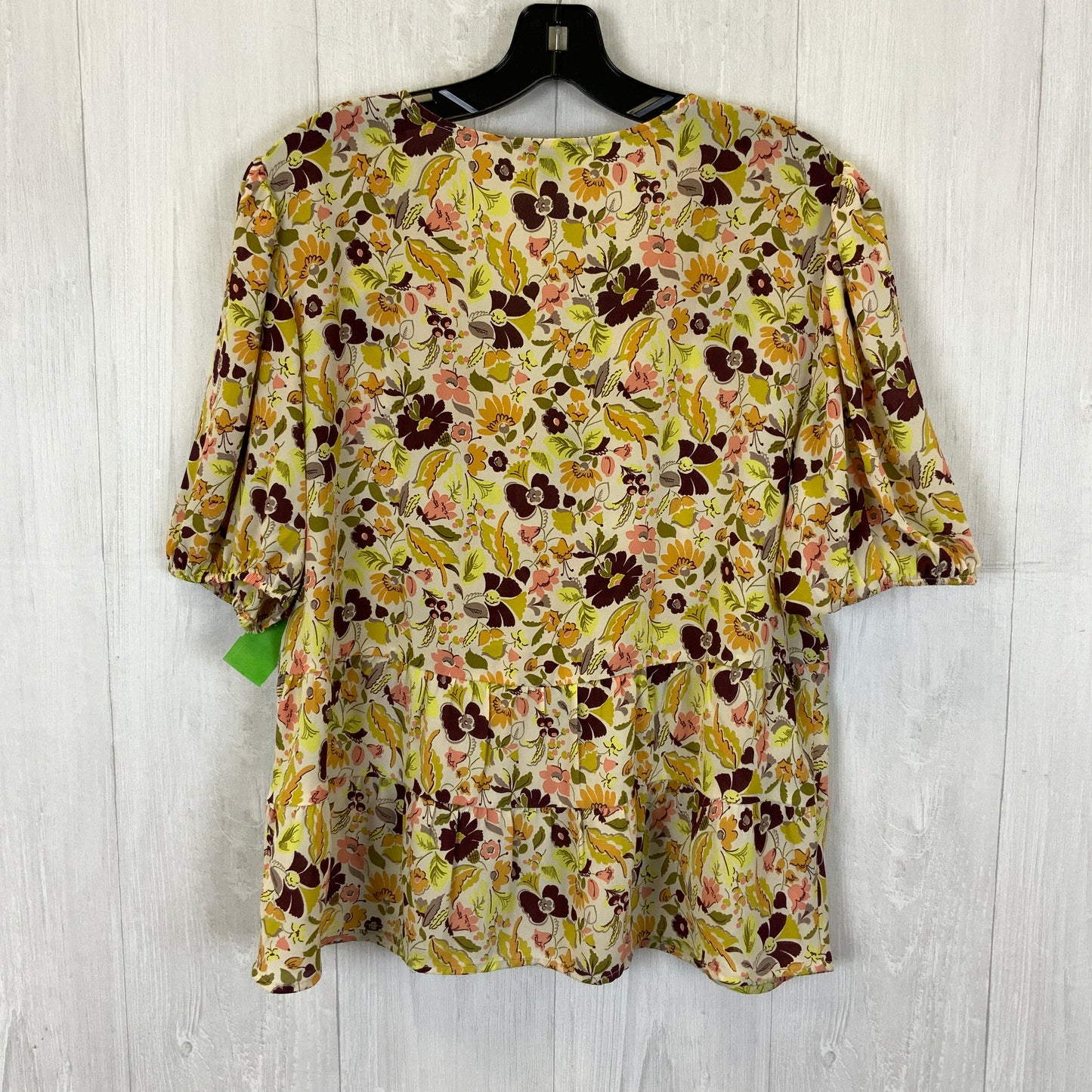 Blouse Short Sleeve By Ann Taylor  Size: L