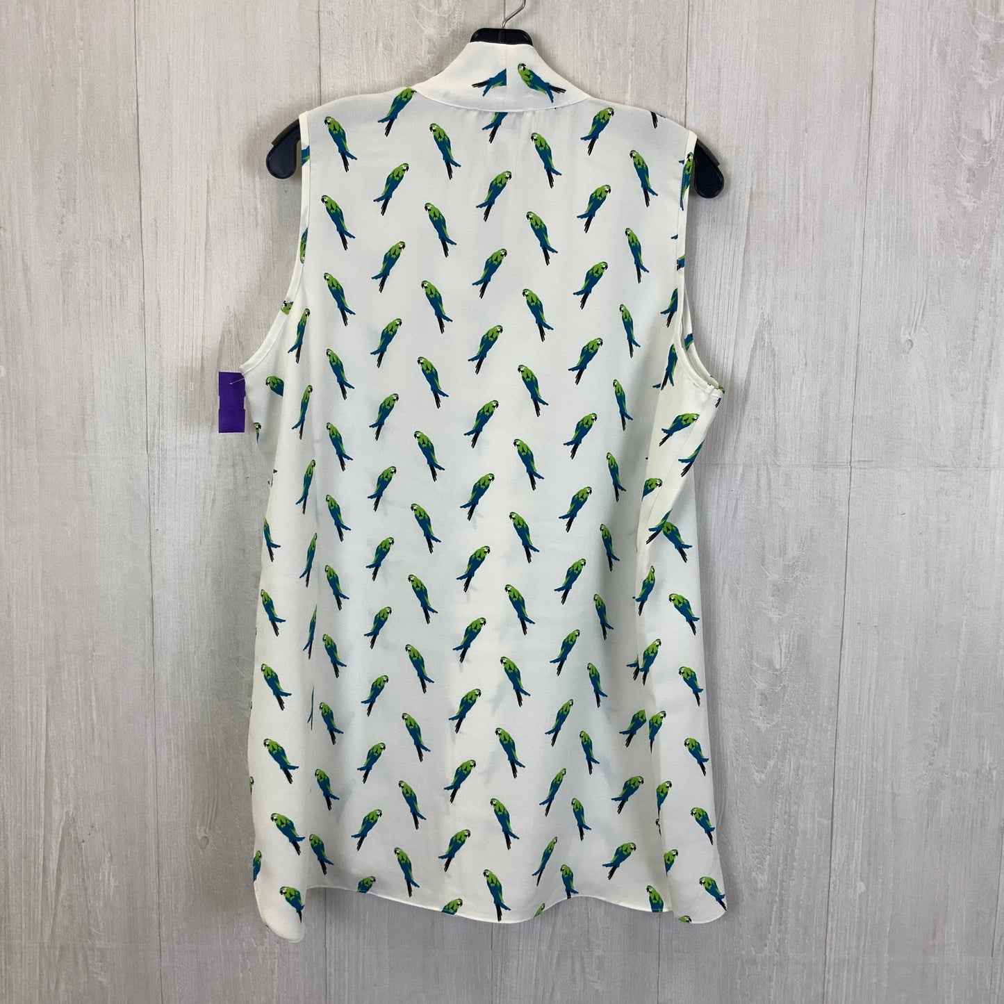 White Blouse Sleeveless Peck And Peck, Size Xl