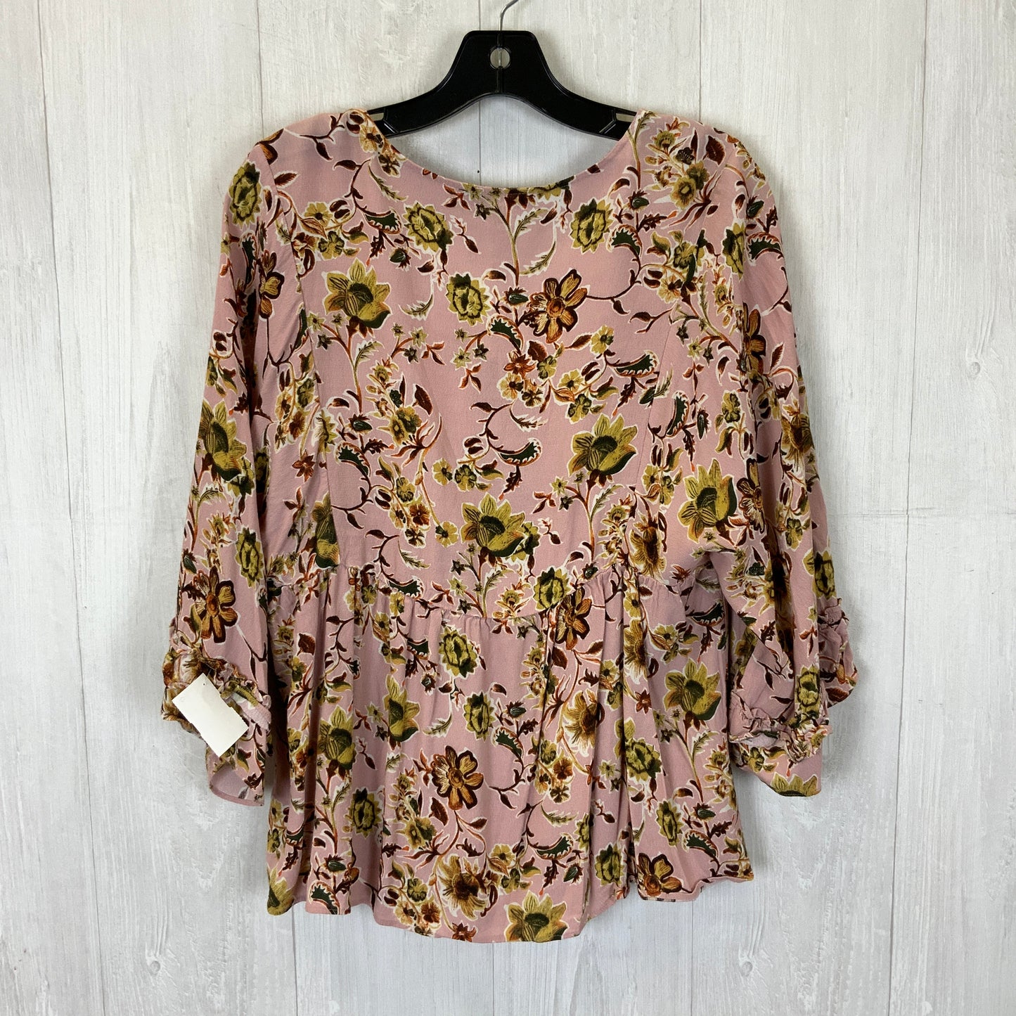 Top 3/4 Sleeve By Sanctuary In Pink, Size: S