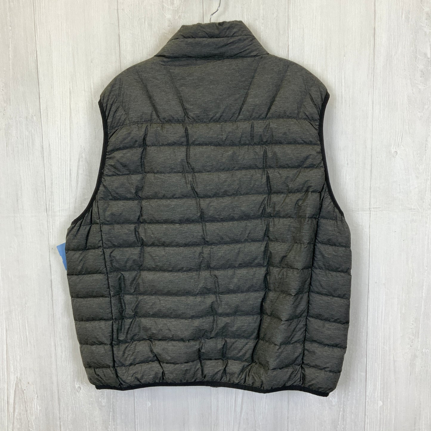 Vest Puffer & Quilted By Clothes Mentor In Grey, Size: Xxl