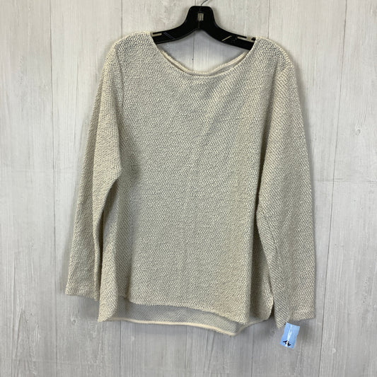 Sweater By H&m In WHITE & BLACK Size: L