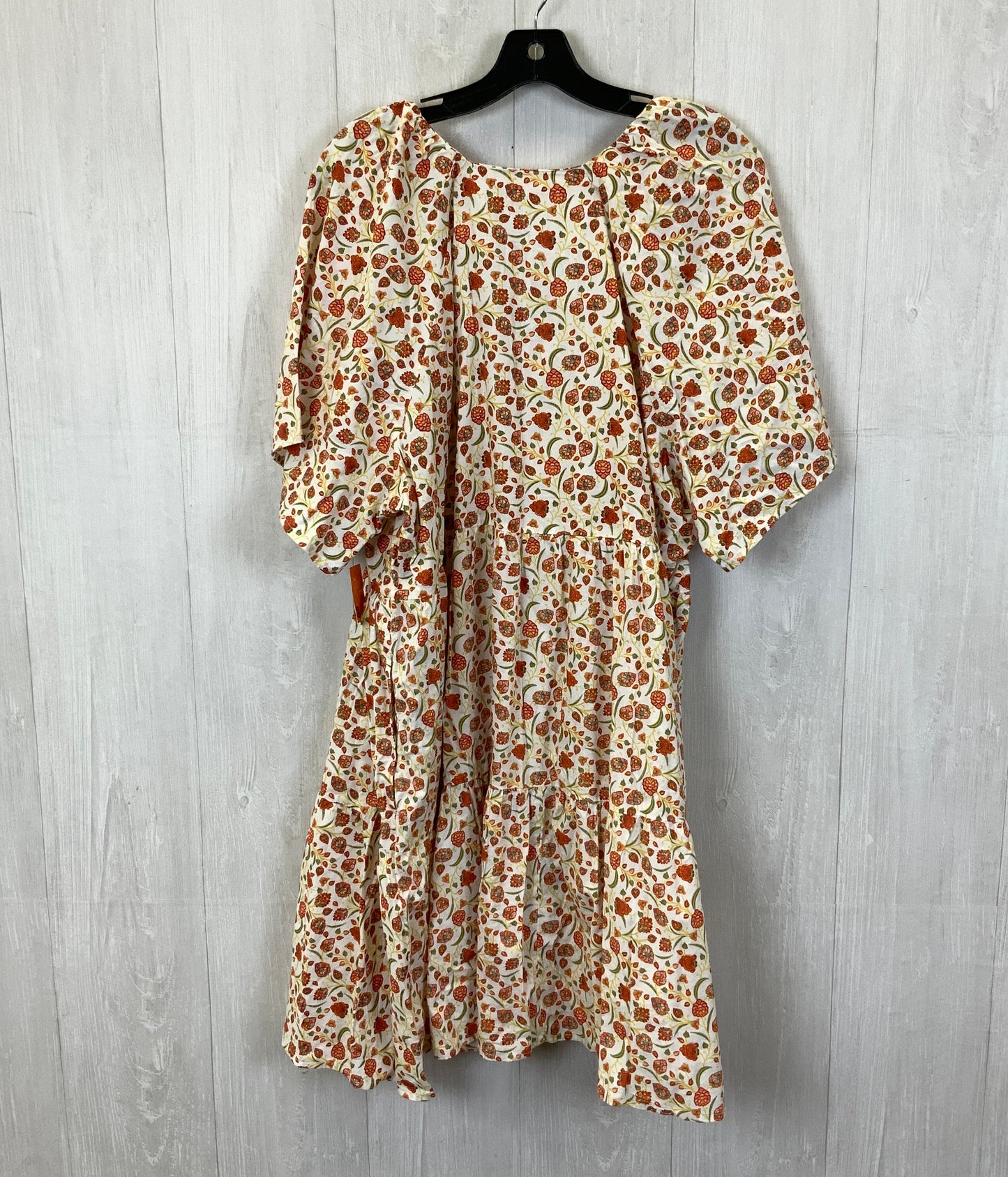 Dress Casual Midi By Old Navy In Floral Print, Size: 3x