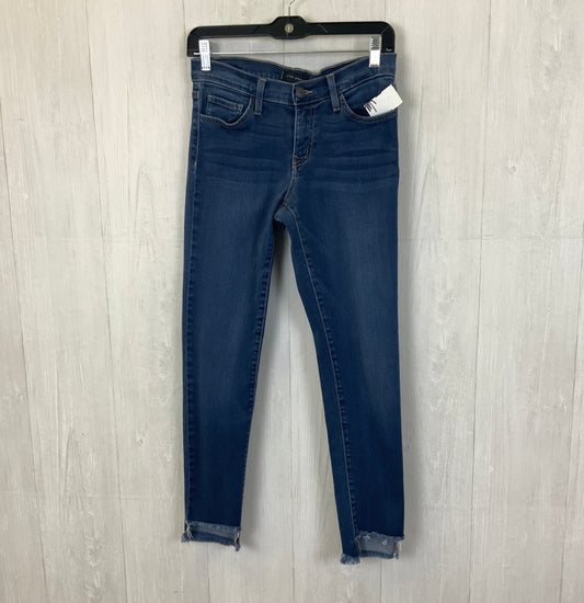 Jeans Skinny By Flying Monkey In Blue Denim, Size: 28