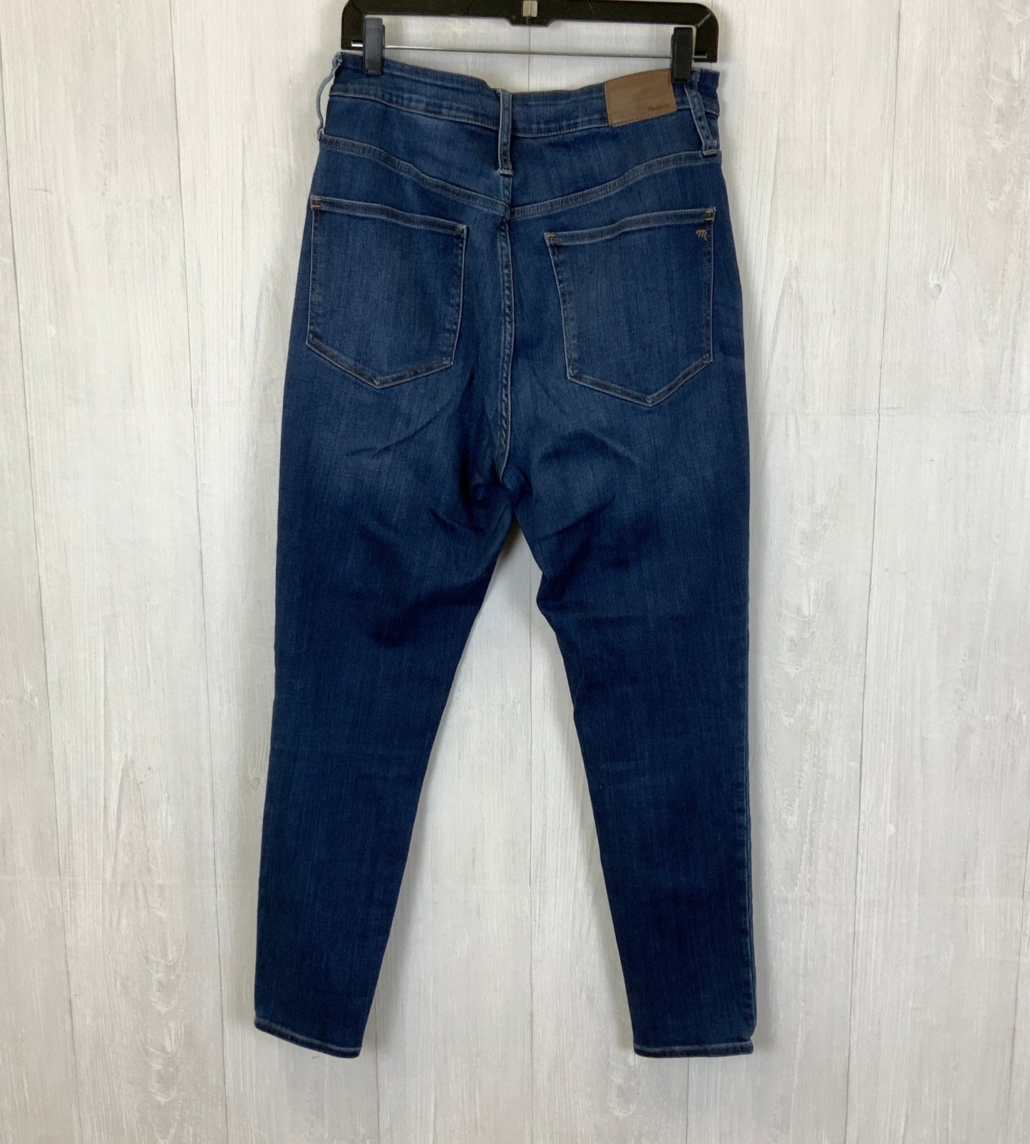 Jeans Skinny By Madewell In Blue Denim, Size: 30