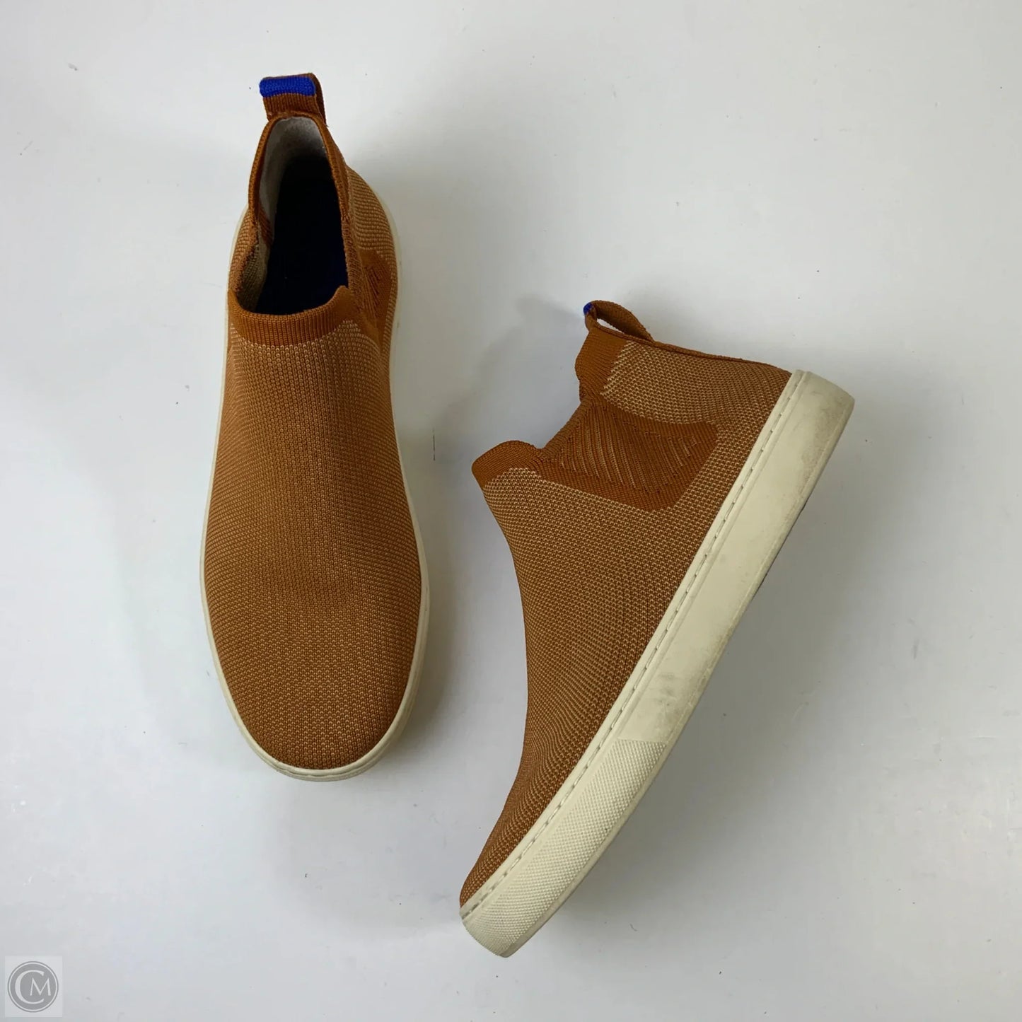 Shoes Sneakers By Rothys In Brown & Cream, Size: 8.5