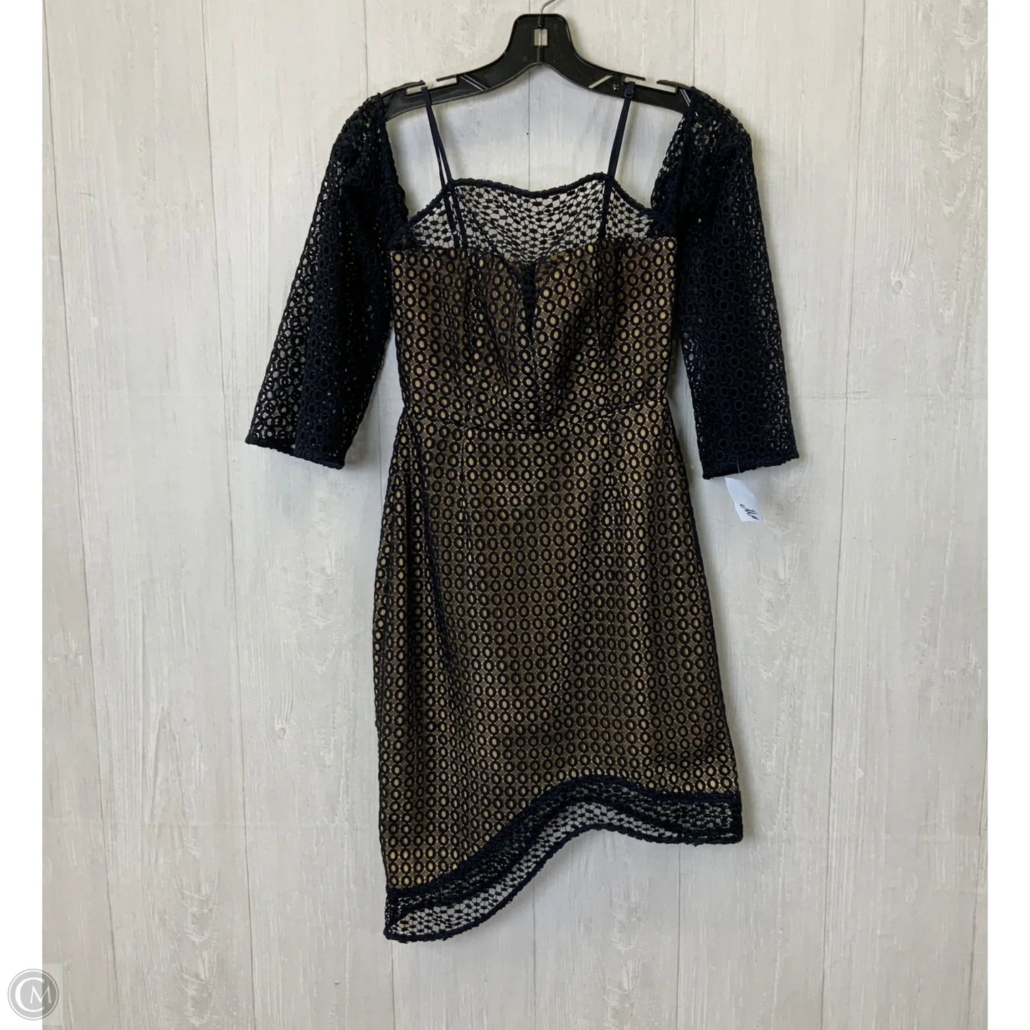 Dress Party Midi By Clothes Mentor In Navy, Size: Xs