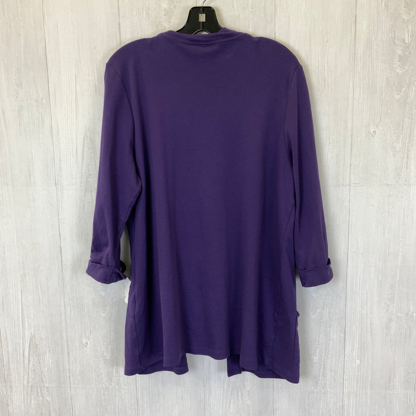 Cardigan By Kendra Scott In Purple, Size: Xl