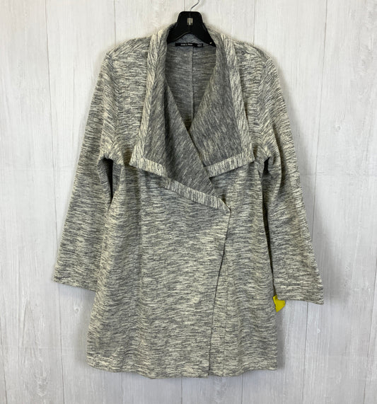 Sweater Cardigan By Doe & Rae In Grey, Size: M