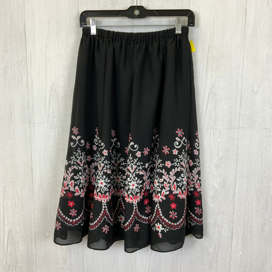 Skirt Maxi By Clothes Mentor In Black & Pink, Size: Xl