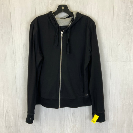 Athletic Jacket By Calvin Klein Performance In Black, Size: Xl