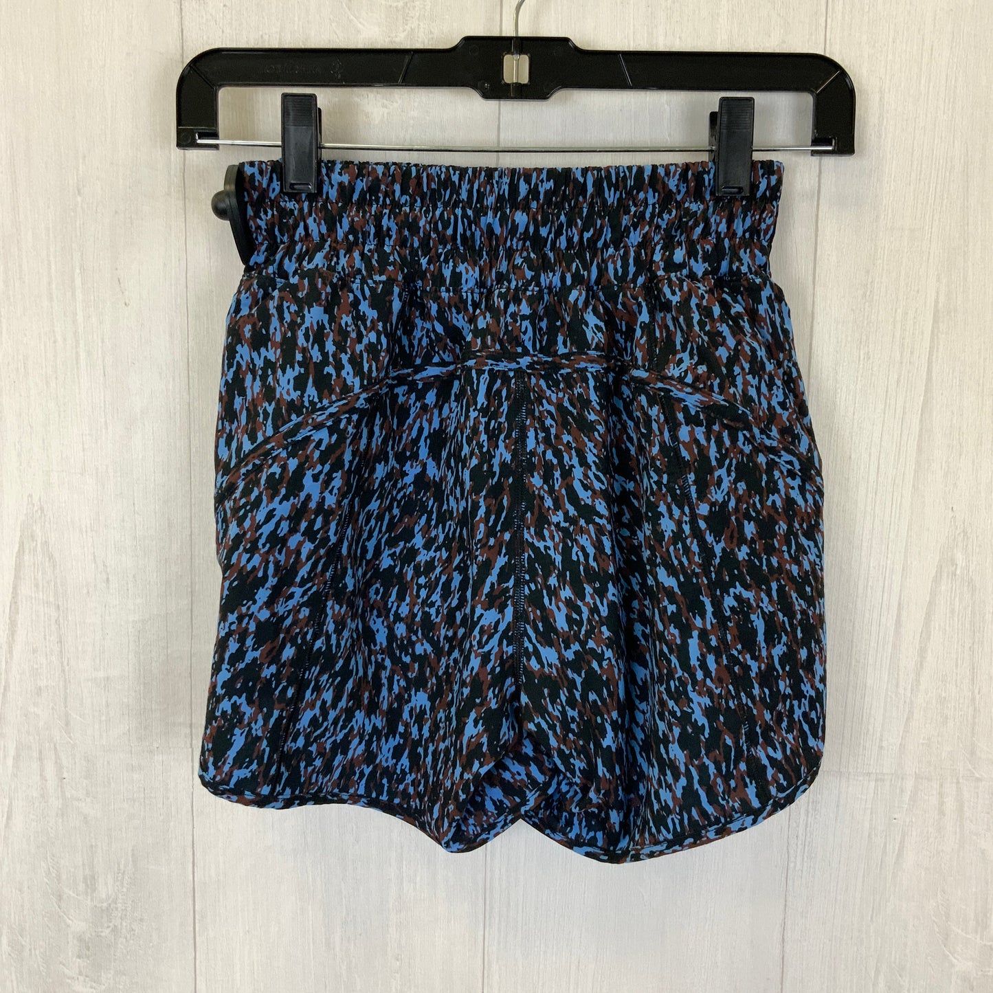 Black & Blue Athletic Shorts Lululemon, Size Xs