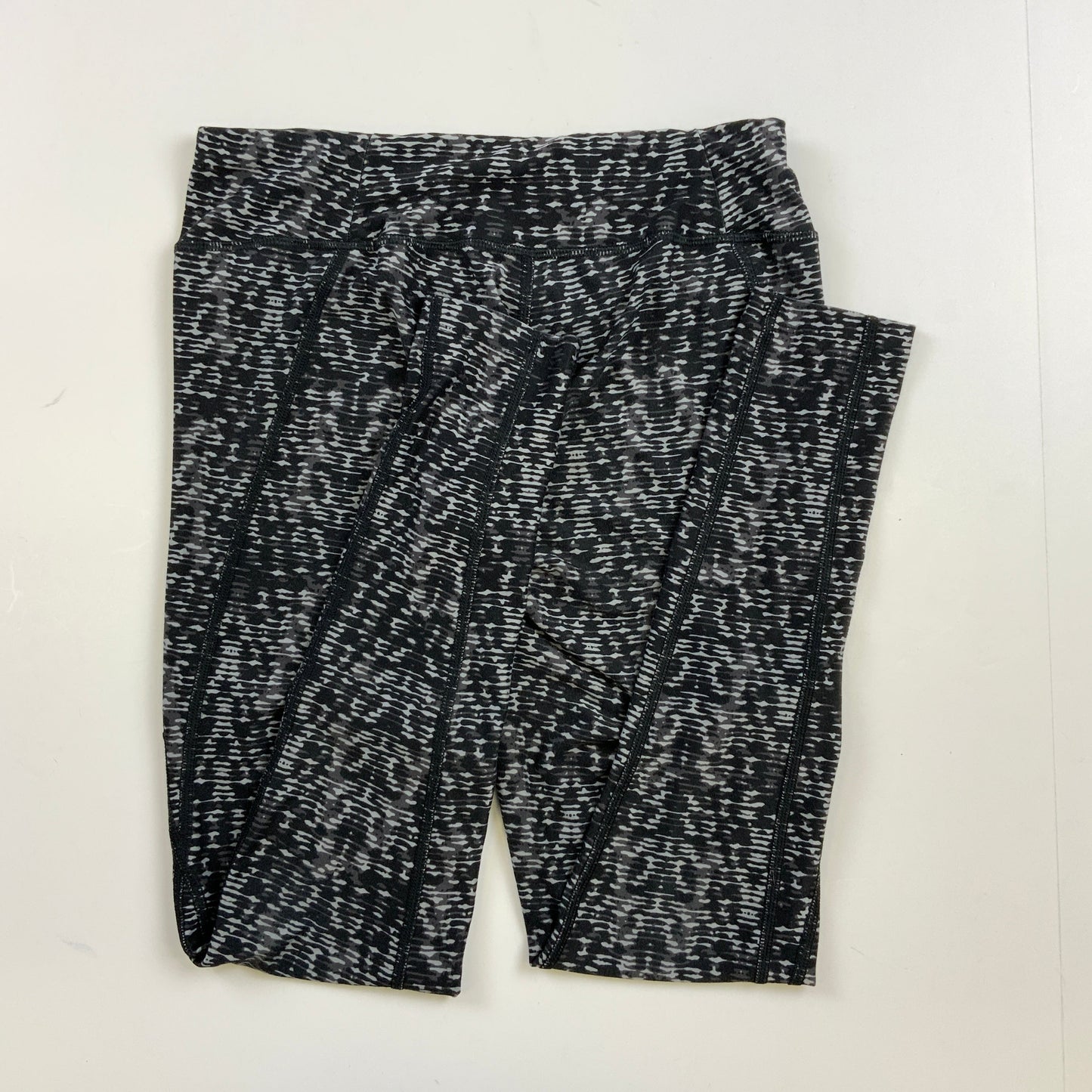 Athletic Leggings By The North Face In Black & Grey, Size: S