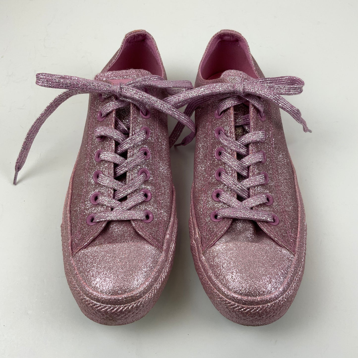 Shoes Sneakers By Converse In Pink & Purple, Size: 11