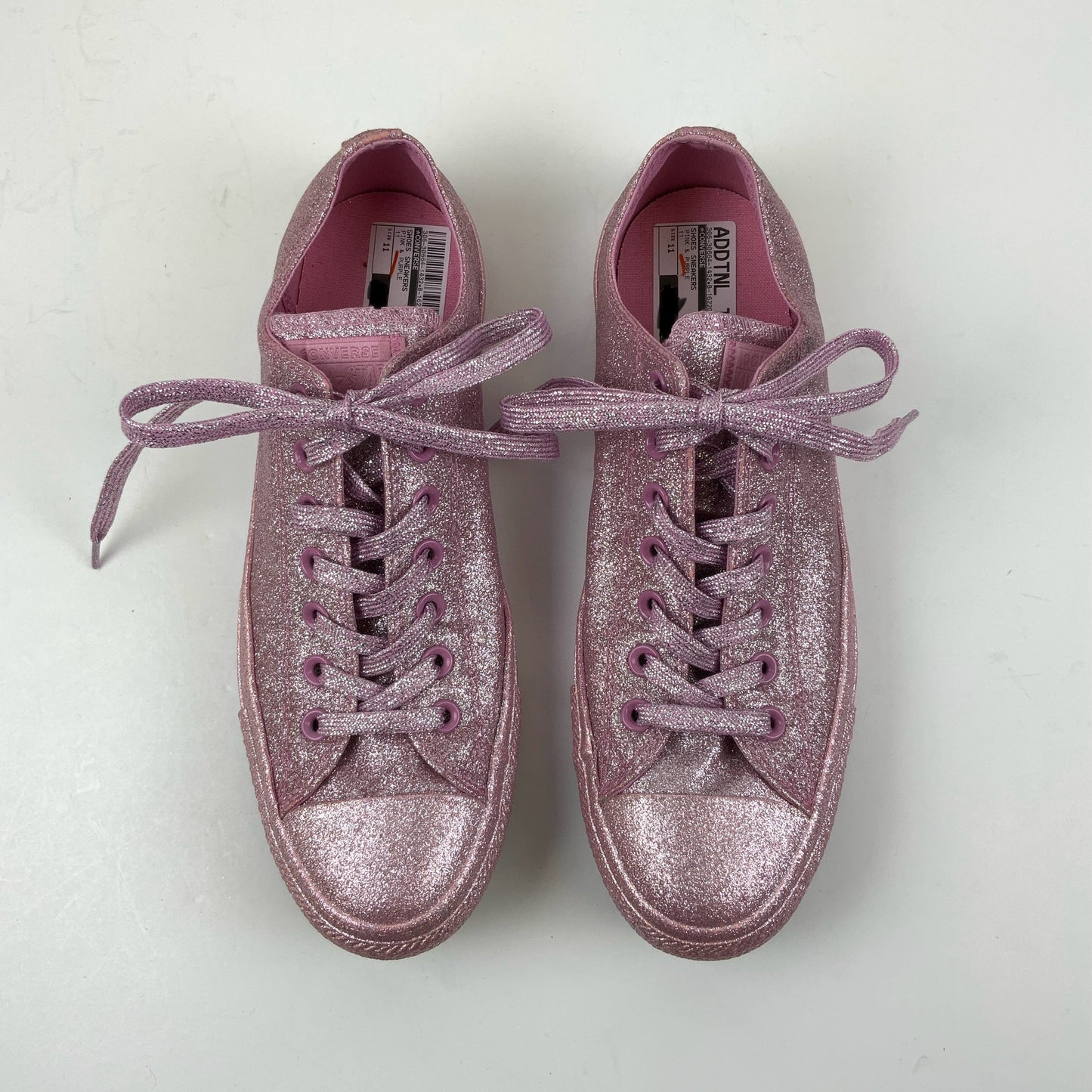 Shoes Sneakers By Converse In Pink & Purple, Size: 11