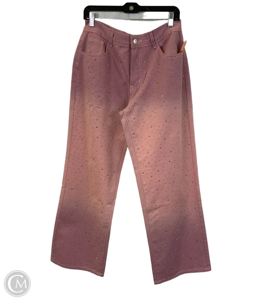 Pants Wide Leg By Pol In Pink, Size: L