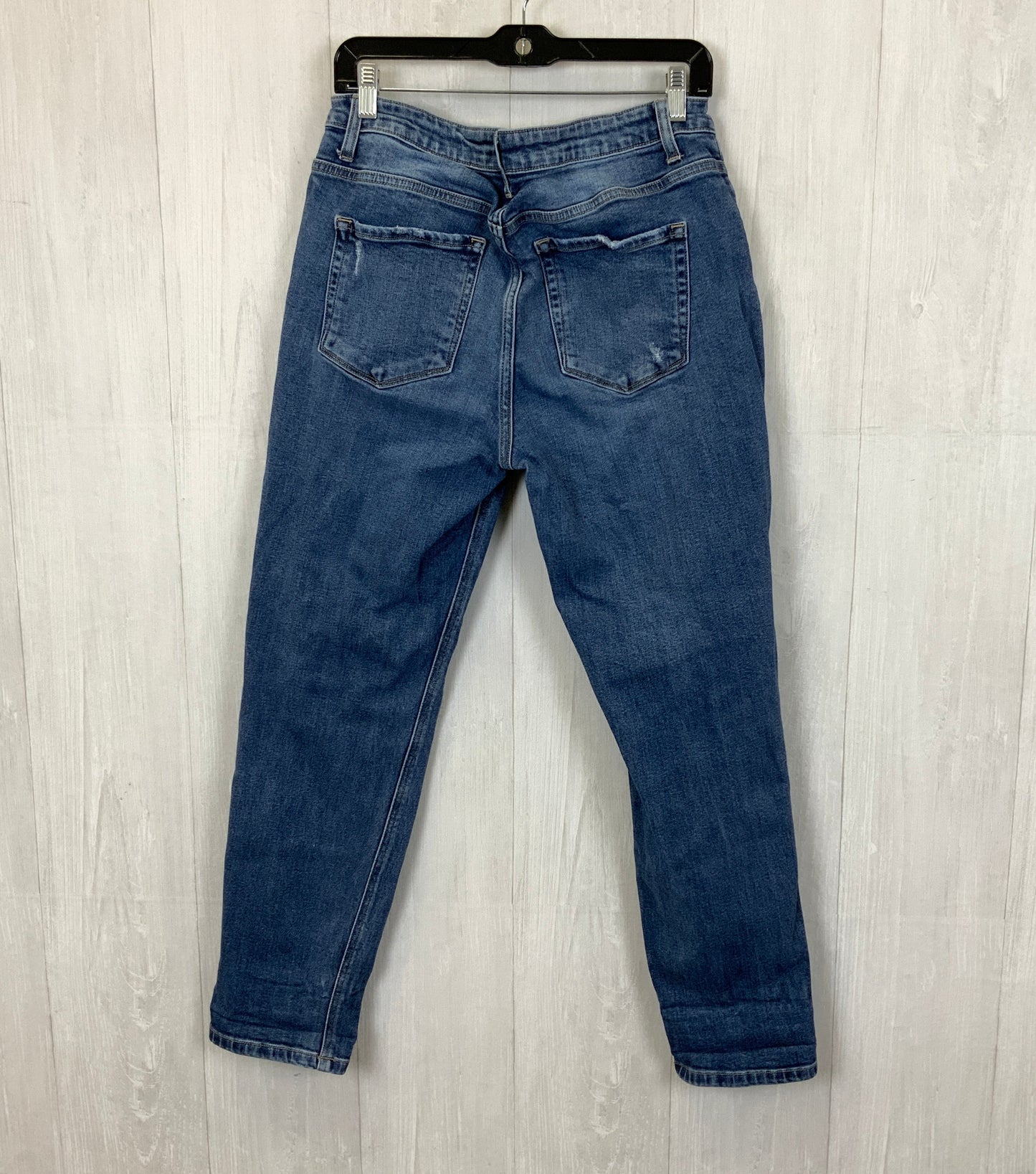 Jeans Straight By Flying Monkey In Blue Denim, Size: 10