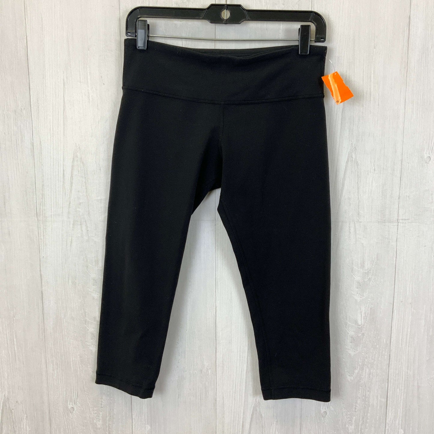 Athletic Capris By Lululemon In Black, Size: 8