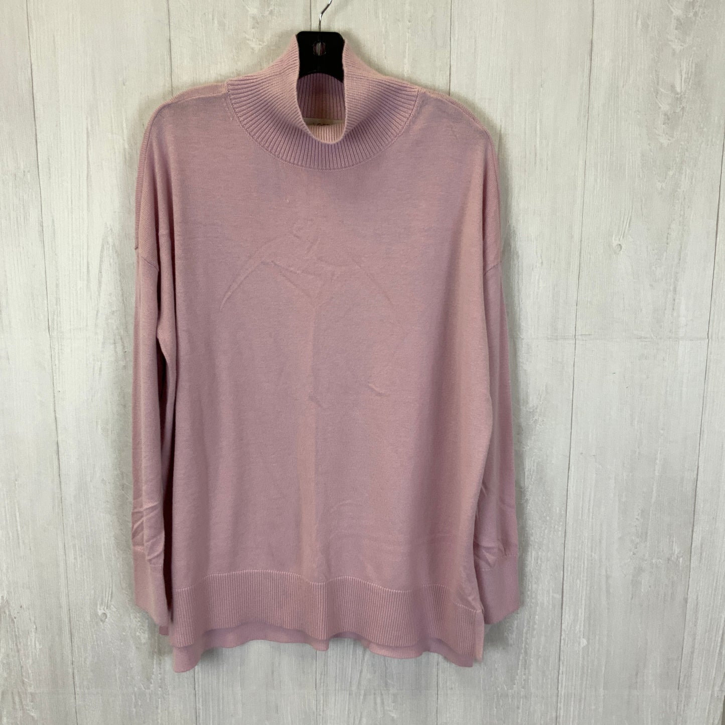 Top Long Sleeve By Loft In Pink, Size: 0