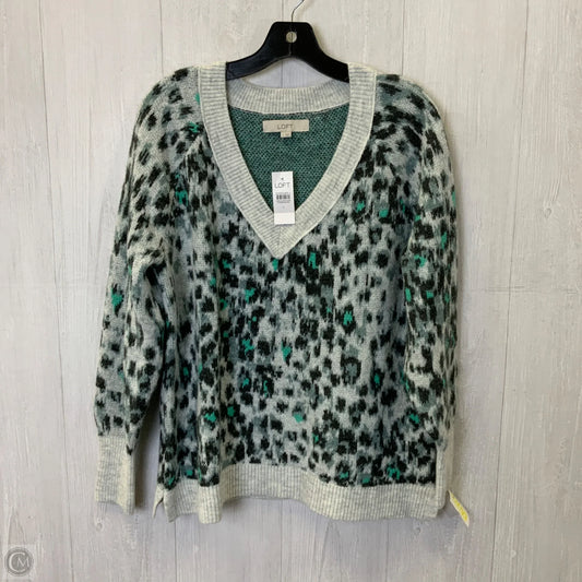 Sweater By Loft In Green, Size: L