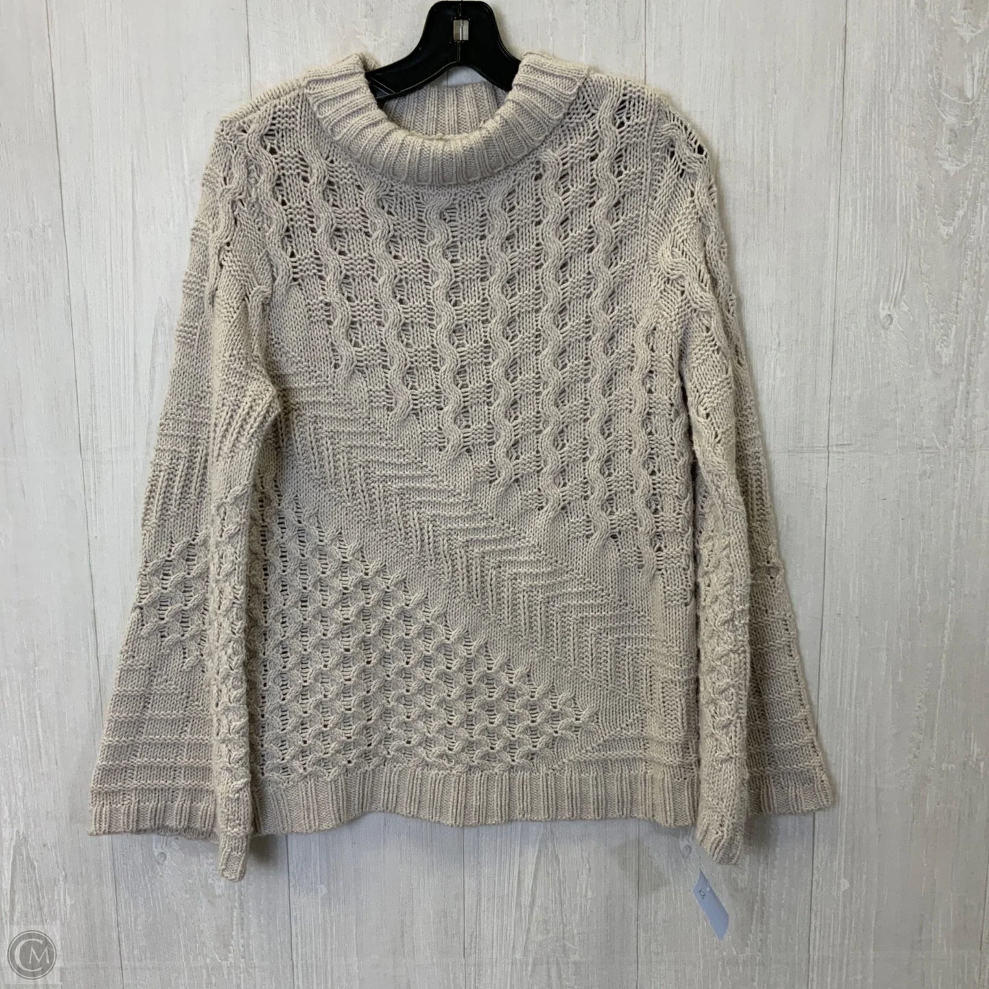 Sweater By Soft Surroundings In Beige, Size: M