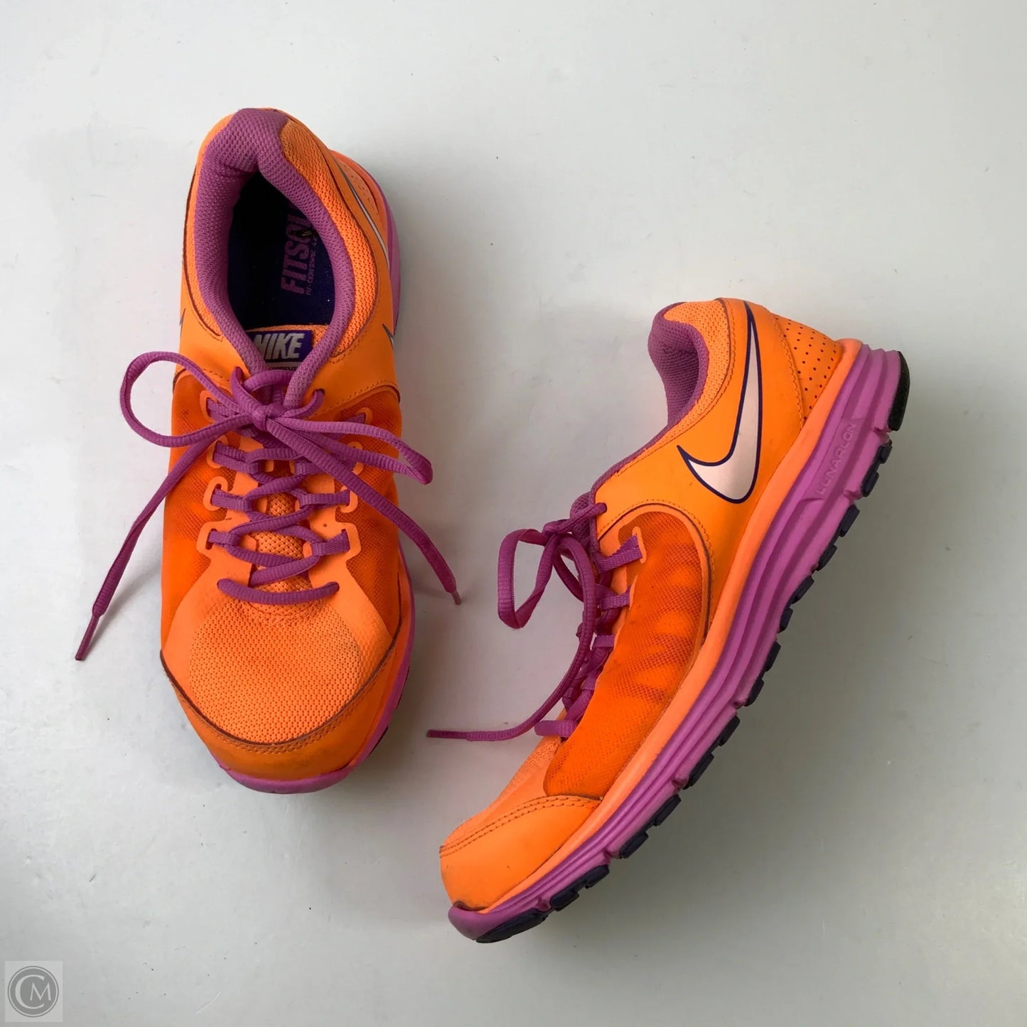 Shoes Athletic By Nike In Orange, Size: 9