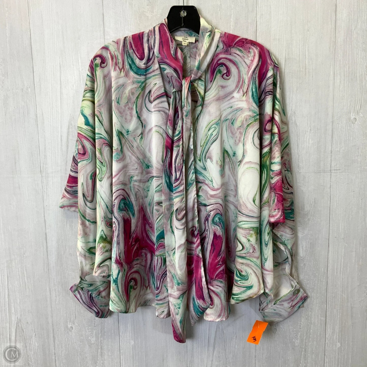 Top Long Sleeve By Entro In Pink, Size: M