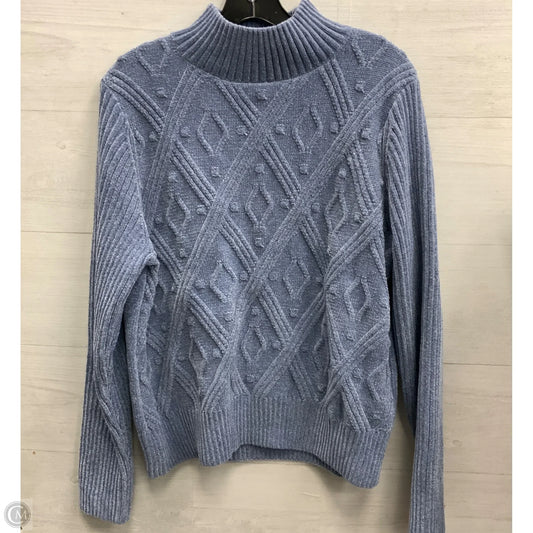 Sweater By Cynthia Rowley In Blue, Size: Xl