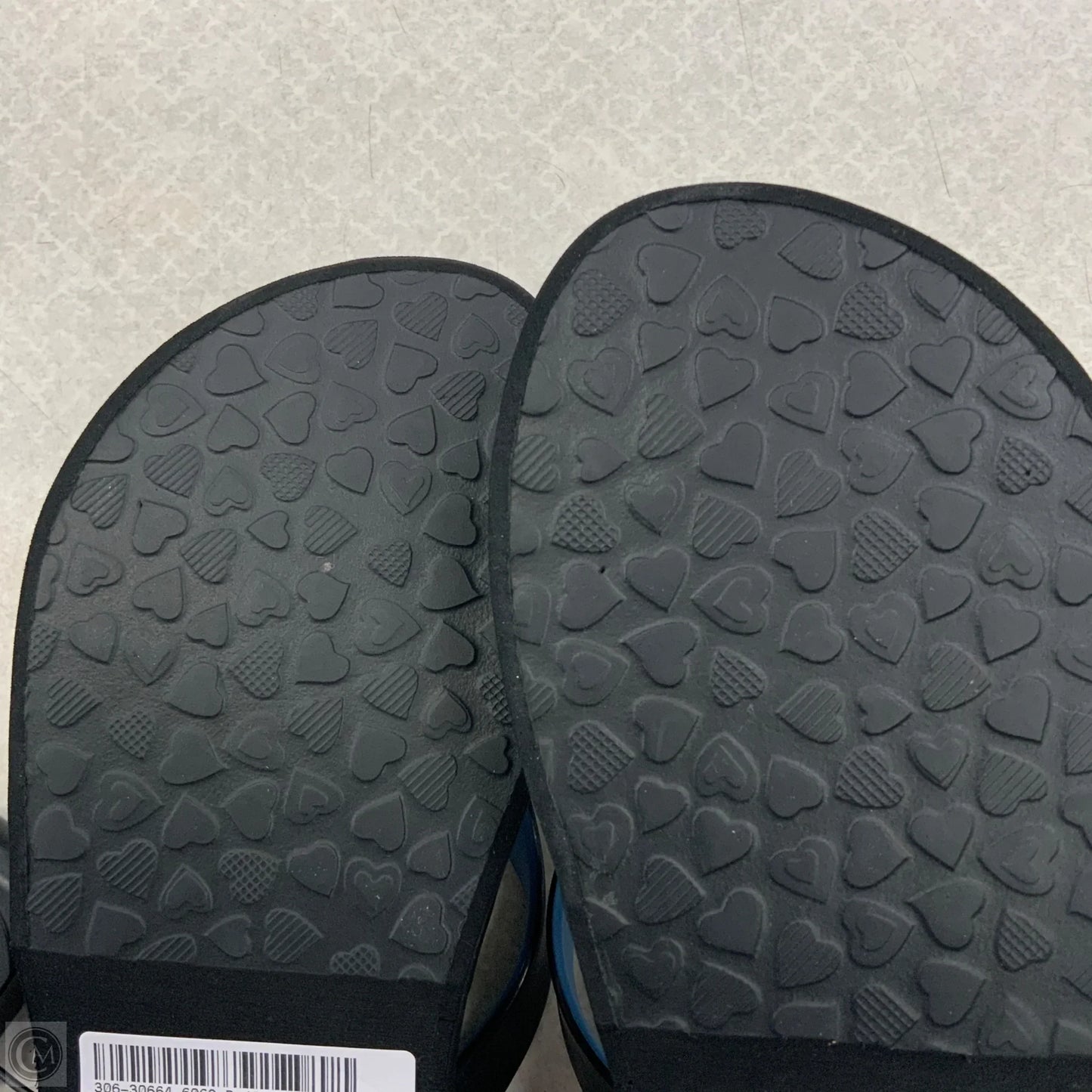 Sandals Flip Flops By Brighton In Black, Size: 7