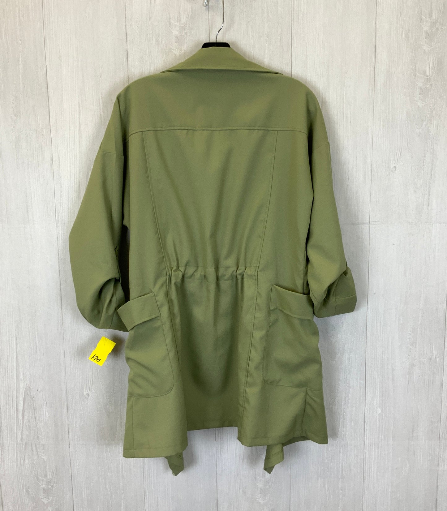 Jacket Other By Zanzea In Green, Size: S