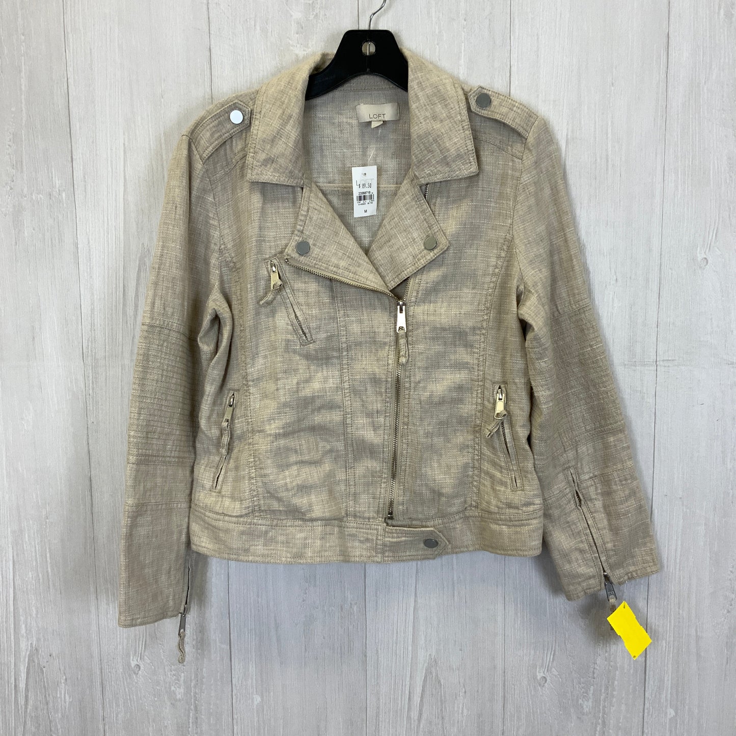 Jacket Other By Loft In Cream, Size: M