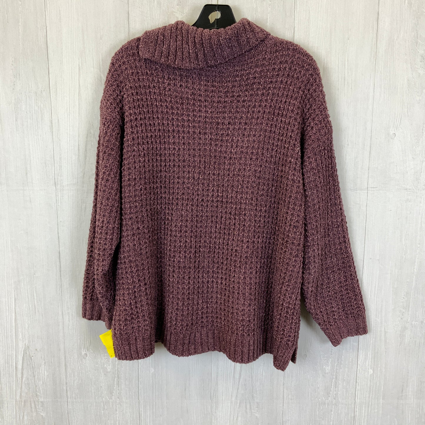 Sweater By Cj Banks In Purple, Size: L