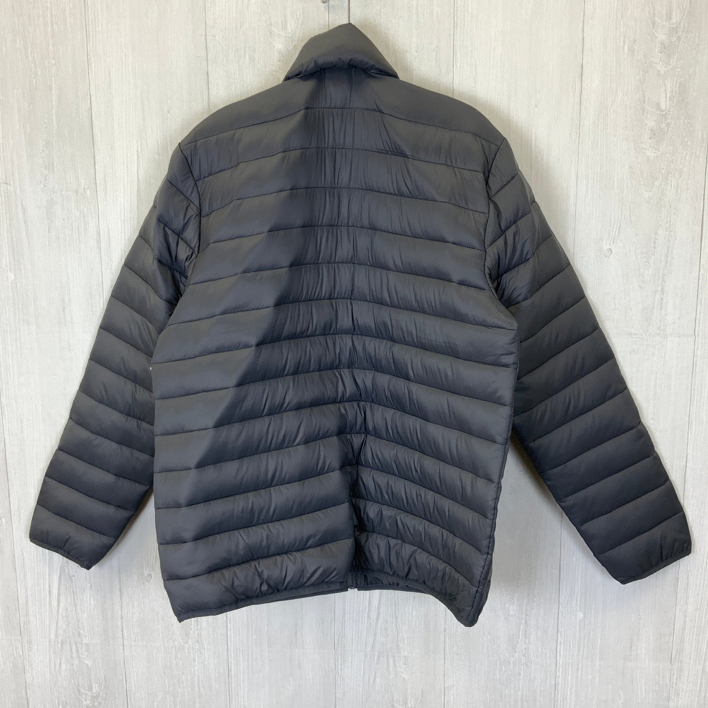 Jacket Puffer & Quilted By Clothes Mentor In Grey, Size: M