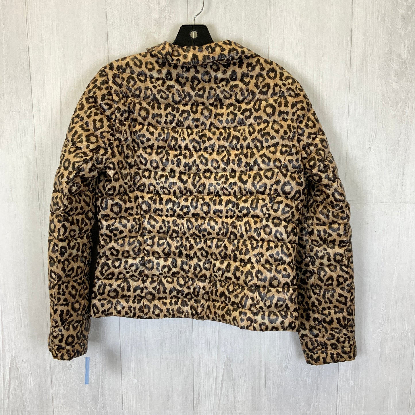 Jacket Puffer & Quilted By Lands End In Animal Print, Size: S