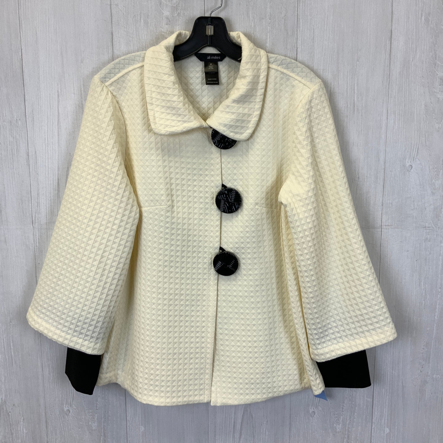 Jacket Other By Ali Miles In Cream, Size: M