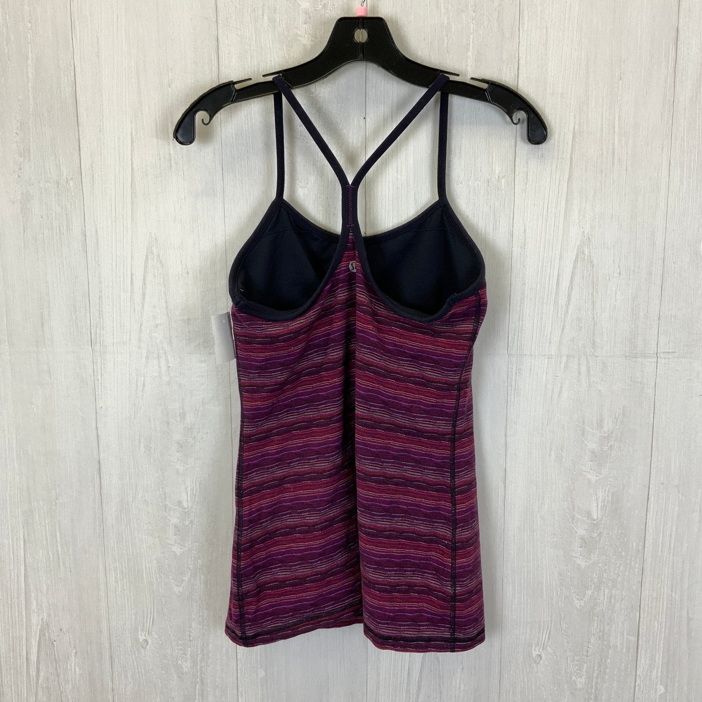 Athletic Tank Top By Lululemon In Purple, Size: 8