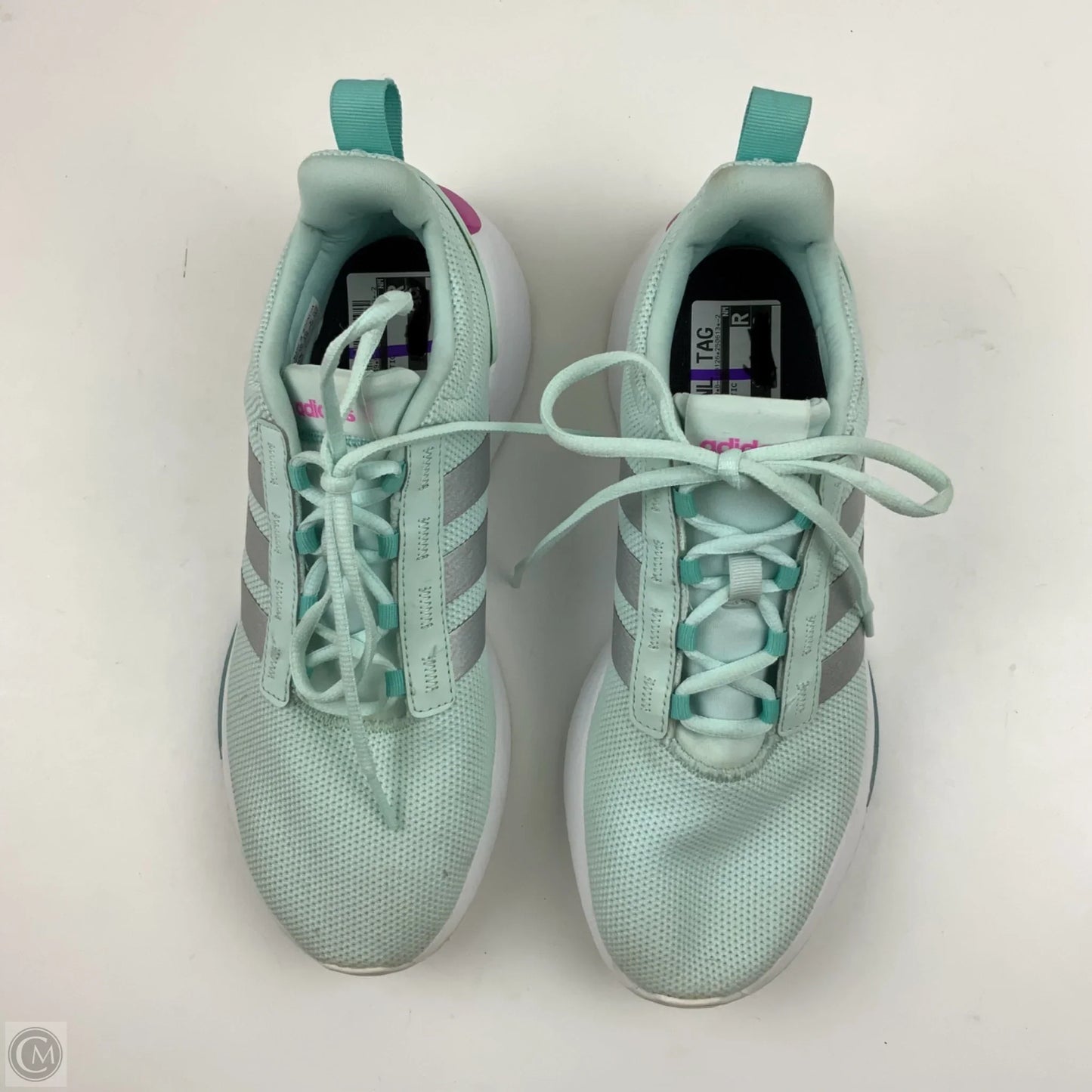 Shoes Athletic By Adidas In Blue & Pink, Size: 7