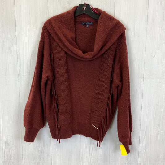 Sweater By Adrienne Vittadini In Red, Size: Xl