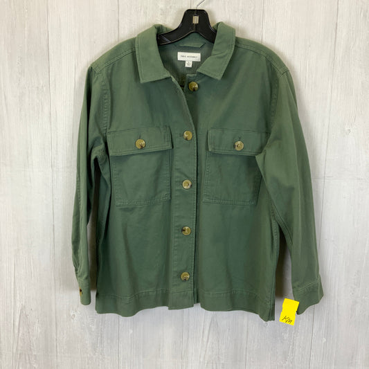 Jacket Utility By Free Assembly In Green, Size: L