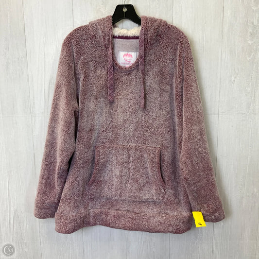 Sweatshirt Hoodie By Members Mark In Purple, Size: 2x