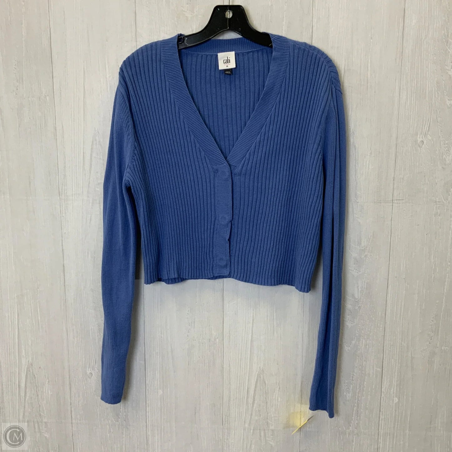 Cardigan By Cabi In Blue, Size: M
